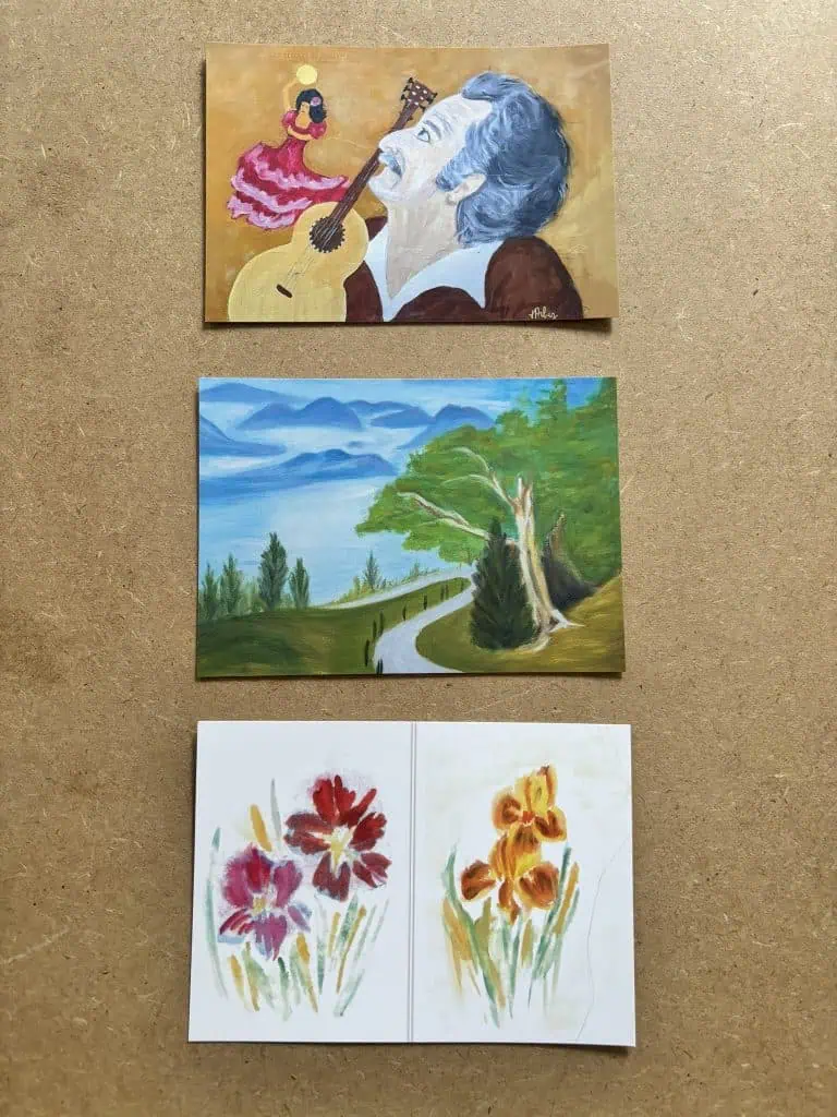 aquarelles d'Huguette ARBEZ