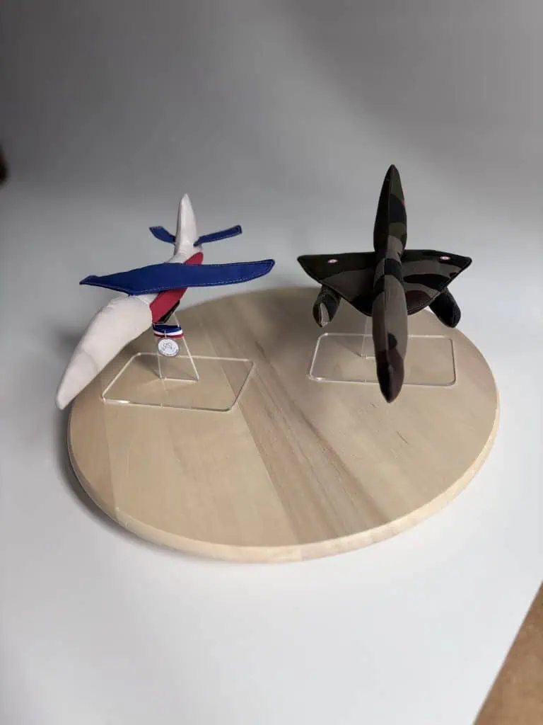 avions en tissus