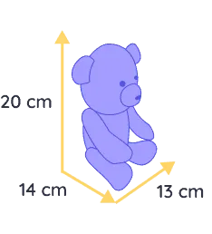 memory bear arcas (env 20 cm)
