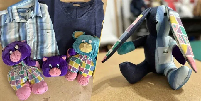 lepus robe chemise peluches