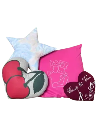 Galerie photo coussins