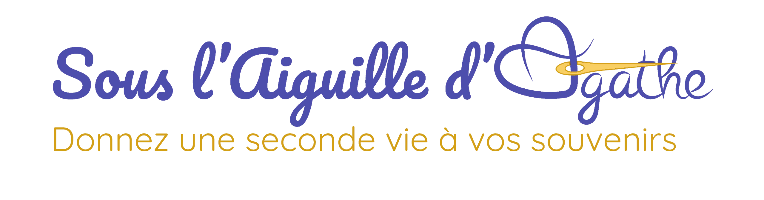 logo typographique Sous l'Aiguille d'Agathe
