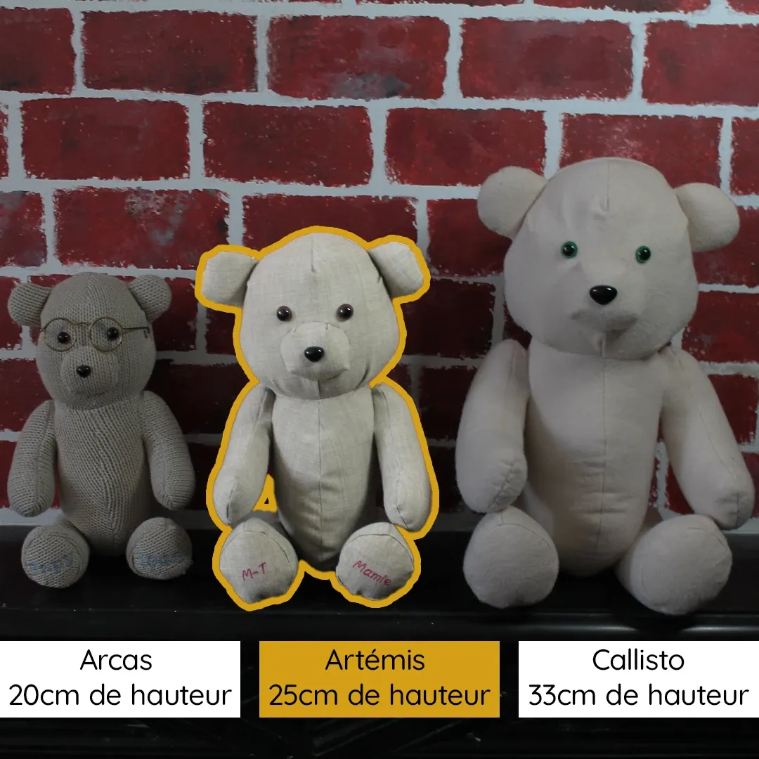 memory bear artemis taille