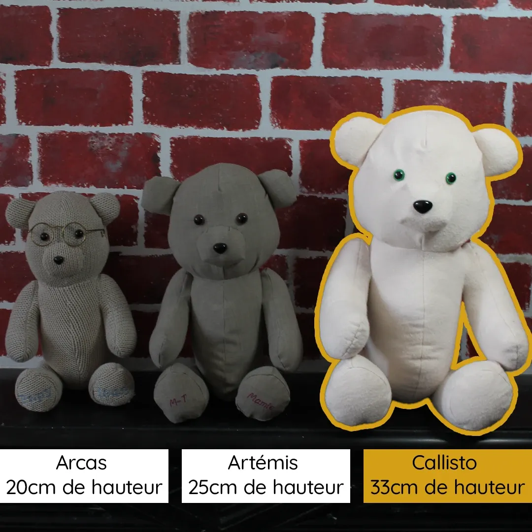 memory bear callisto taille