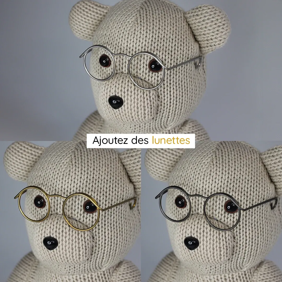 memory bear artemis personnalisations lunettes