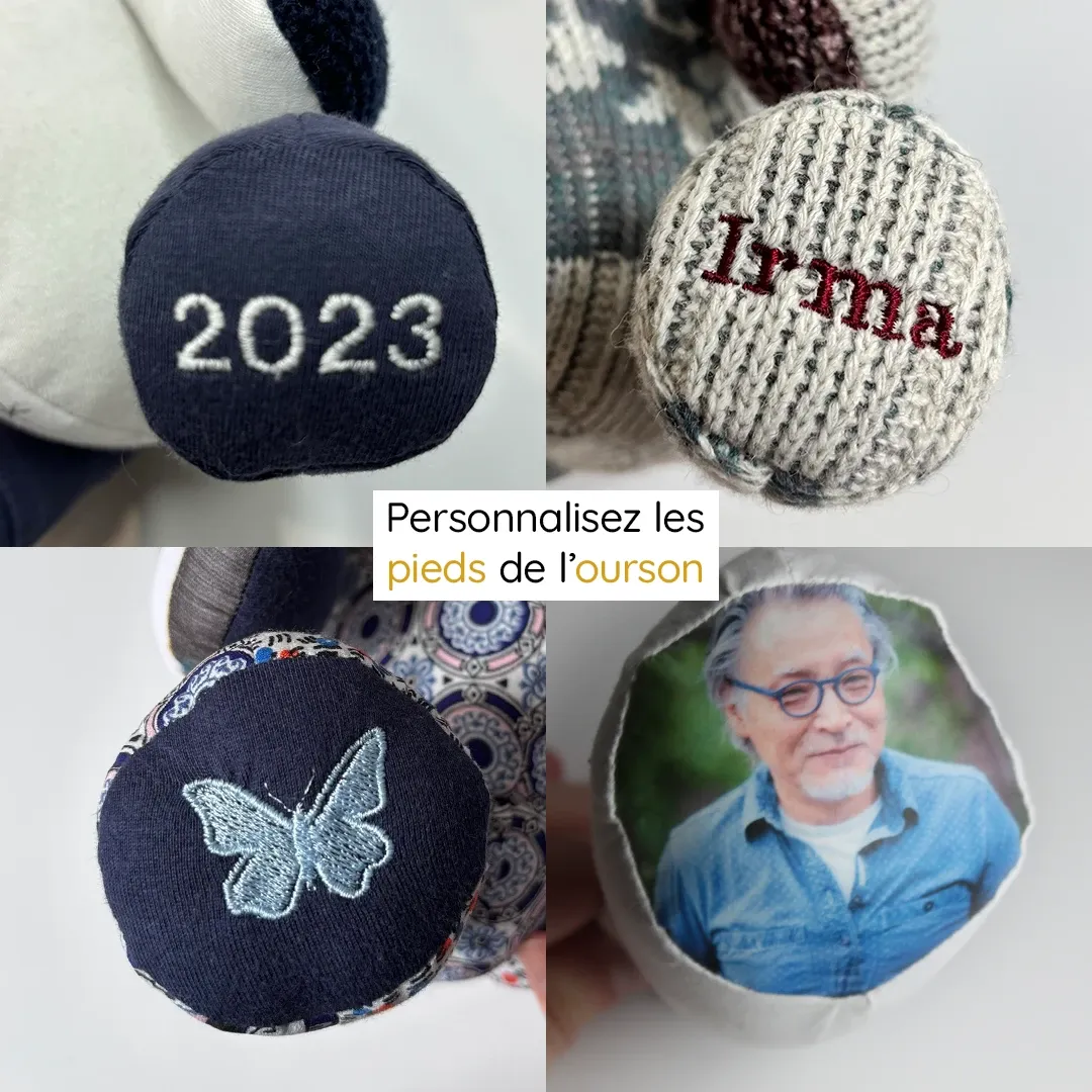 memory bear personnalisation