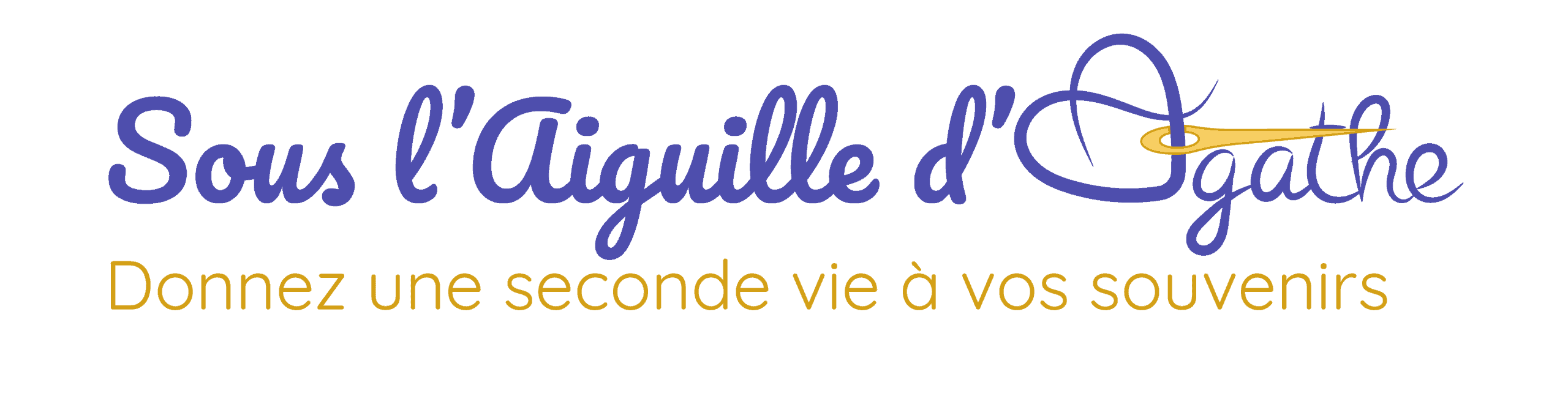 logo typographique Sous l'Aiguille d'Agathe